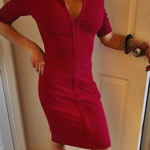 Sexy little red dress by Diane Von Furstenberg